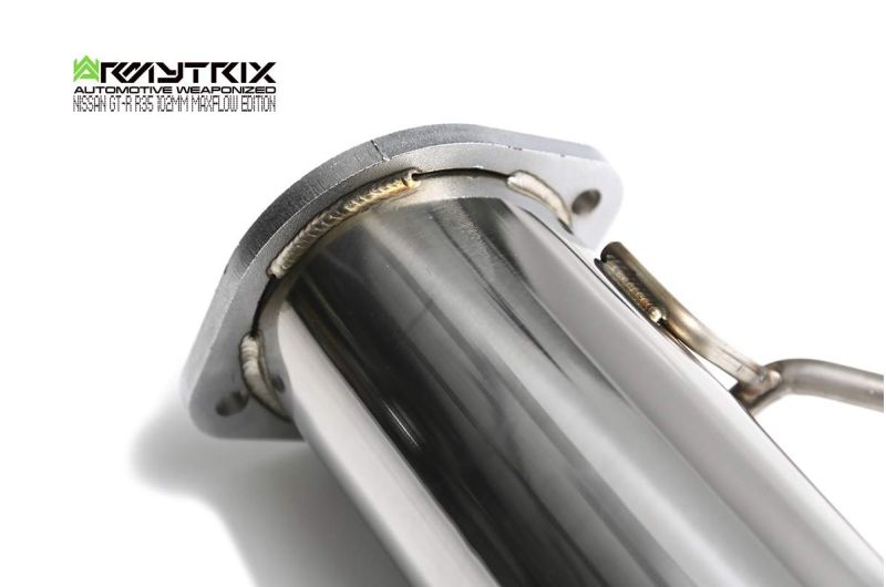 Tuyau d'échappement sport Armytrix avec revêtement céramique et catalyseur 200 cpsi + (couvercle de sonde lambda) pour MINI Cooper S F56 F57 2.0 turbo (2019-2024)