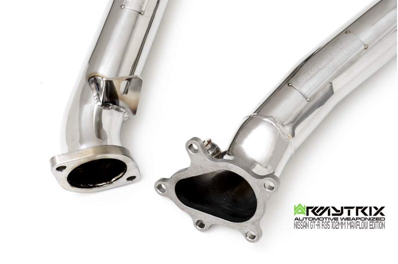 Tuyau d'échappement sport Armytrix avec revêtement céramique et catalyseur 200 cpsi + (couvercle de sonde lambda) pour MINI Cooper S F56 F57 2.0 turbo (2019-2024)