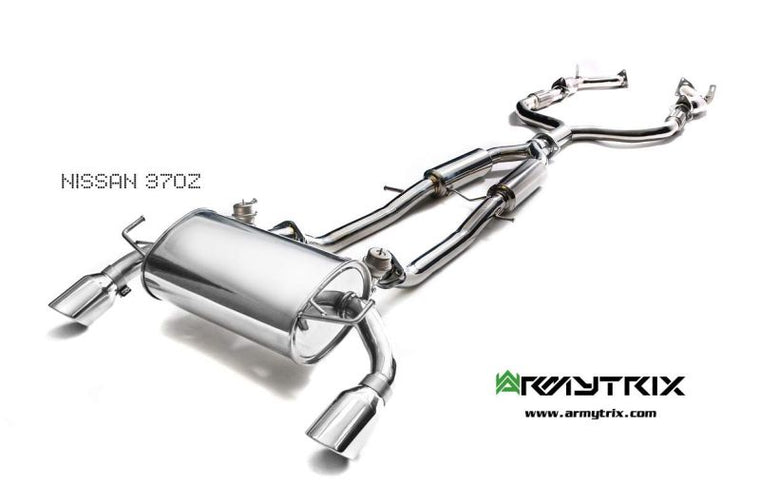 Tuyau de catalyseur haute performance Armytrix, version sport, avec revêtement céramique et convertisseurs catalytiques 200 CPSI pour Nissan 370Z 3.7 V6 (2009-2020)