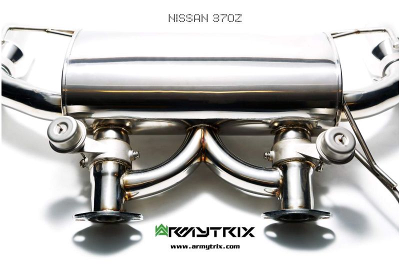 Tuyau de catalyseur haute performance Armytrix, version sport, avec revêtement céramique et convertisseurs catalytiques 200 CPSI pour Nissan 370Z 3.7 V6 (2009-2020)