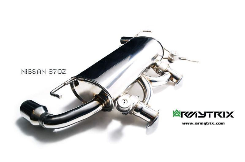 Tuyau de catalyseur haute performance Armytrix, version sport, avec revêtement céramique et convertisseurs catalytiques 200 CPSI pour Nissan 370Z 3.7 V6 (2009-2020)