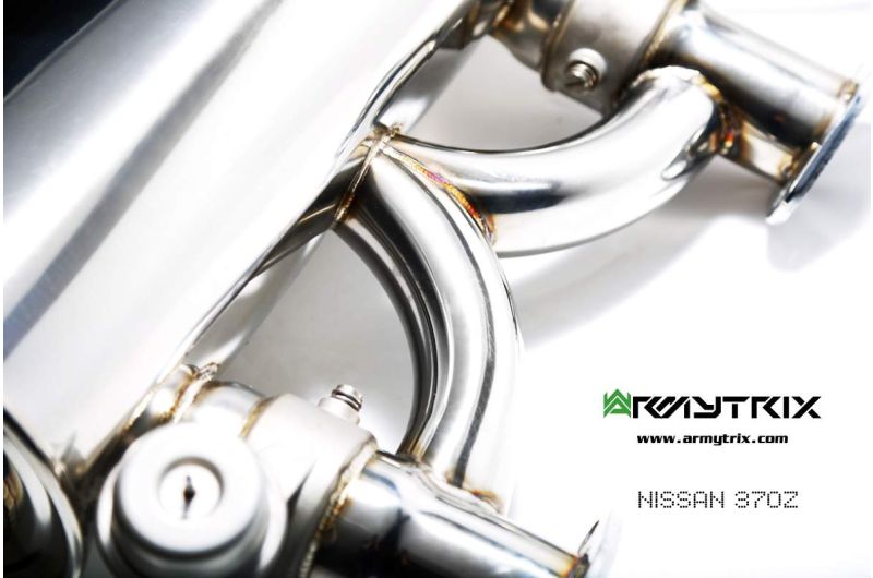 Tuyau de catalyseur haute performance Armytrix, version sport, avec revêtement céramique et convertisseurs catalytiques 200 CPSI pour Nissan 370Z 3.7 V6 (2009-2020)