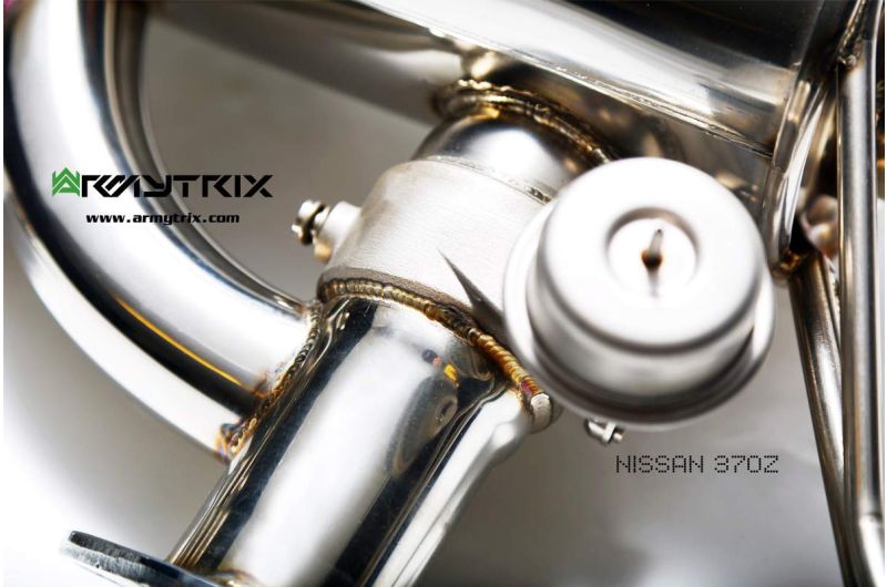 Tuyau de catalyseur haute performance Armytrix, version sport, avec revêtement céramique et convertisseurs catalytiques 200 CPSI pour Nissan 370Z 3.7 V6 (2009-2020)