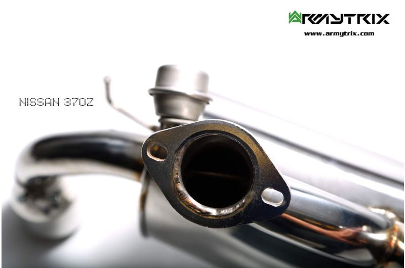 Tuyau de catalyseur haute performance Armytrix, version sport, avec revêtement céramique et convertisseurs catalytiques 200 CPSI pour Nissan 370Z 3.7 V6 (2009-2020)