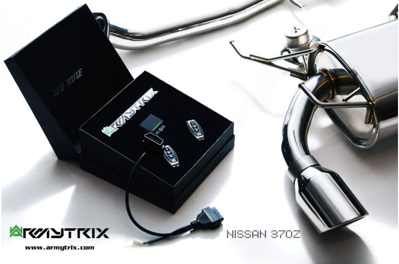 Tuyau de catalyseur haute performance Armytrix, version sport, avec revêtement céramique et convertisseurs catalytiques 200 CPSI pour Nissan 370Z 3.7 V6 (2009-2020)