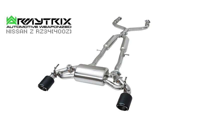 Tuyau d'échappement sport Armytrix avec convertisseurs catalytiques 200 cpsi pour Nissan Z RZ34 (2023-présent)