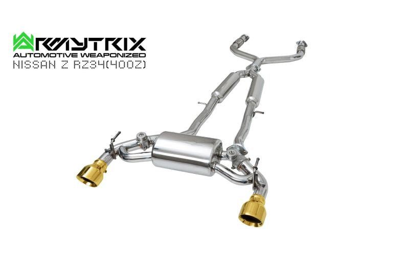 Tuyau d'échappement sport Armytrix avec convertisseurs catalytiques 200 cpsi pour Nissan Z RZ34 (2023-présent)