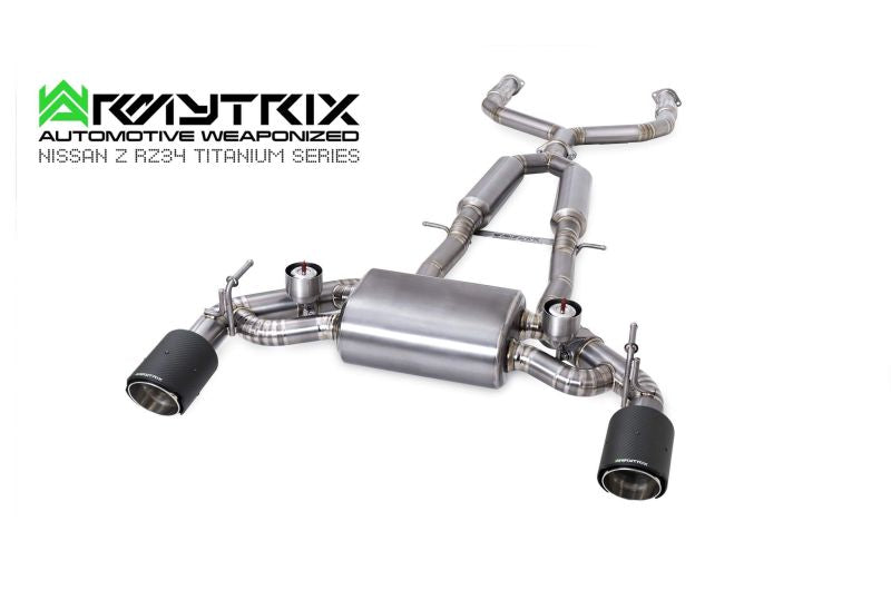 Tuyau d'échappement sport Armytrix avec convertisseurs catalytiques 200 cpsi pour Nissan Z RZ34 (2023-présent)