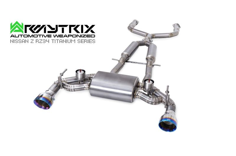 Tuyau d'échappement sport Armytrix avec convertisseurs catalytiques 200 cpsi pour Nissan Z RZ34 (2023-présent)