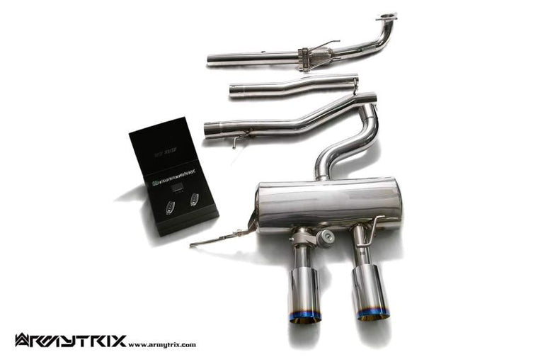 Volkswagen Golf 6 R20 (2008-2013) valved exhaust system - Armytrix Exhausts