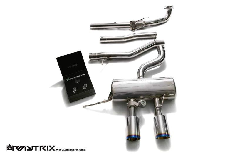 Volkswagen Golf 6 R20 (2008-2013) valvetronic exhaust system - Armytrix Exhausts
