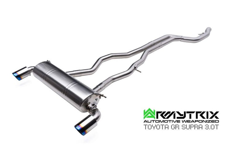 Toyota GR Supra A90 A91 / OE Valve Control / Non-OPF (2019-Present) valved exhaust system - Armytrix Exhausts