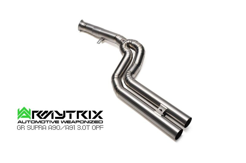 Toyota GR Supra A90 A91 Titanium Series (2019-Present) valvetronic exhaust system - Armytrix Exhausts