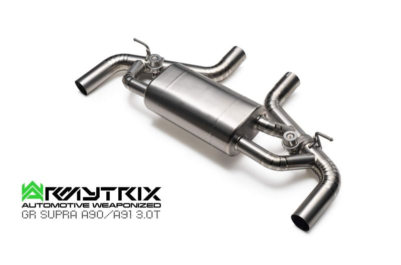 Toyota GR Supra A90 A91 Titanium Series (2019-Present) valvetronic exhaust system - Armytrix Exhausts