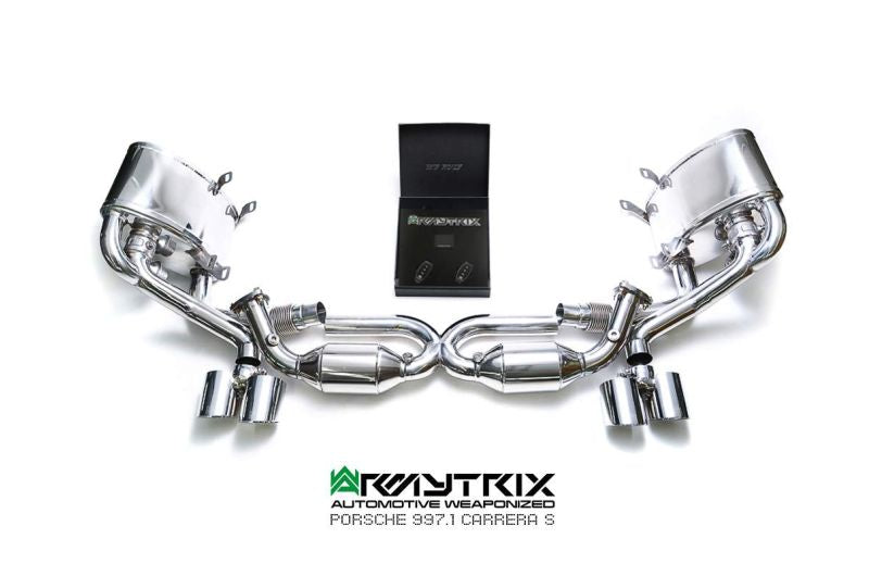 Porsche 911 Carrera 997.1 4/S/4S (2004-2008) valvetronic exhaust system - Armytrix Exhausts