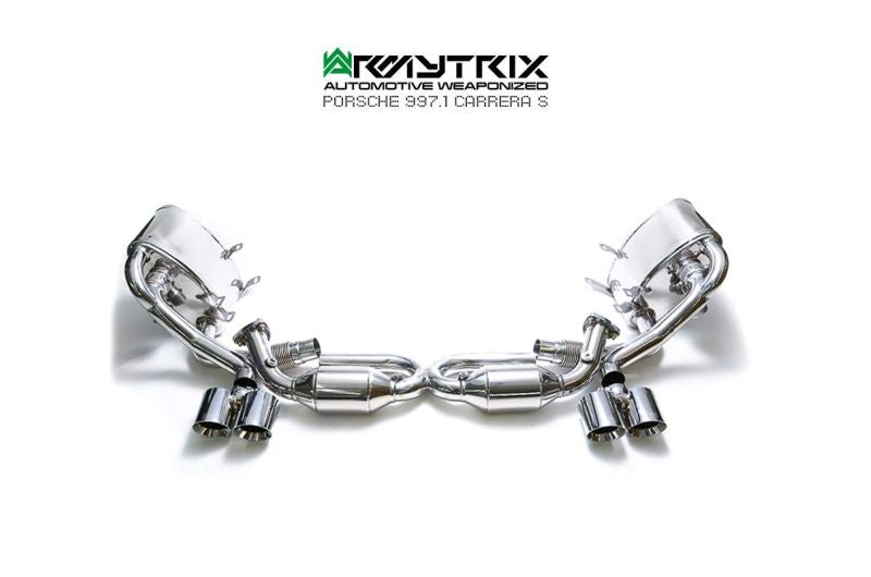 Porsche 911 Carrera 997.1 4/S/4S (2004-2008) valvetronic exhaust system - Armytrix Exhausts