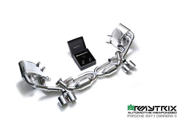 Porsche 911 Carrera 997.1 4/S/4S (2004-2008) valvetronic exhaust system - Armytrix Exhausts
