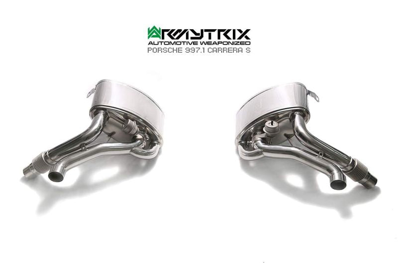 Porsche 911 Carrera 997.1 4/S/4S (2004-2008) valvetronic exhaust system - Armytrix Exhausts