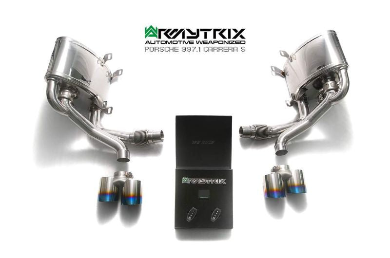Porsche 911 Carrera 997.1 4/S/4S (2004-2008) valvetronic exhaust system - Armytrix Exhausts