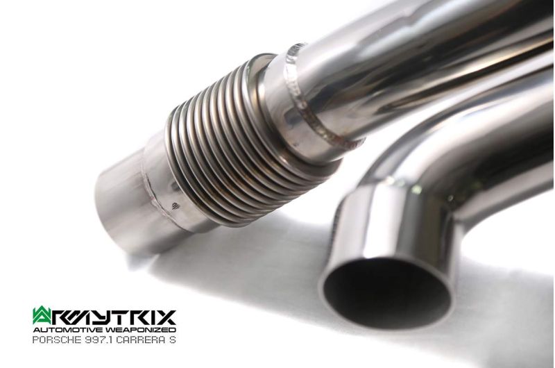 Porsche 911 Carrera 997.1 4/S/4S (2004-2008) valvetronic exhaust system - Armytrix Exhausts