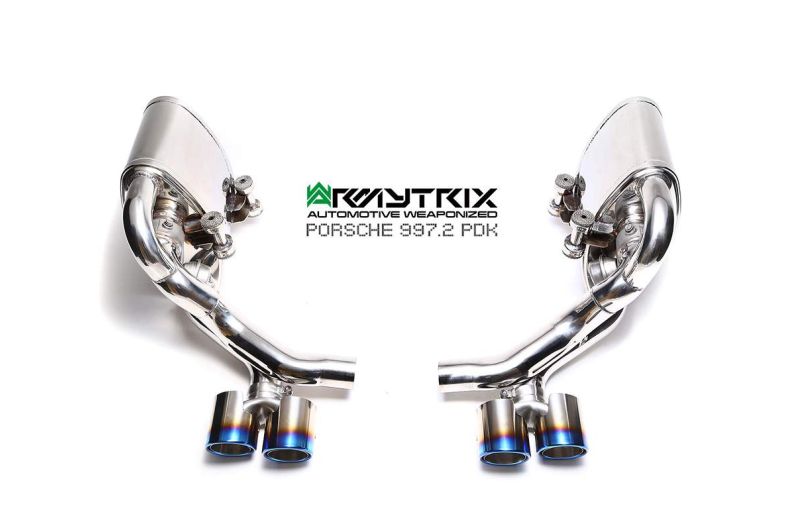 Porsche 911 Carrera 997.2 PDK 4/S/4S (2009-2012) valvetronic exhaust system - Armytrix Exhausts