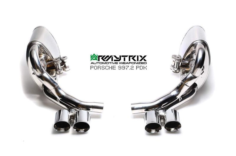 Porsche 911 Carrera 997.2 PDK 4/S/4S (2009-2012) valvetronic exhaust system - Armytrix Exhausts