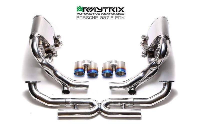 Porsche 911 Carrera 997.2 PDK 4/S/4S (2009-2012) valvetronic exhaust system - Armytrix Exhausts