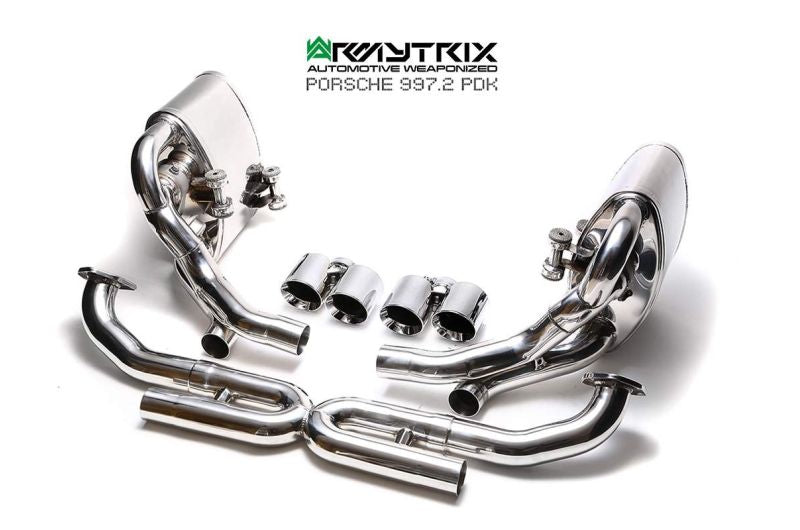Porsche 911 Carrera 997.2 PDK 4/S/4S (2009-2012) valvetronic exhaust system - Armytrix Exhausts