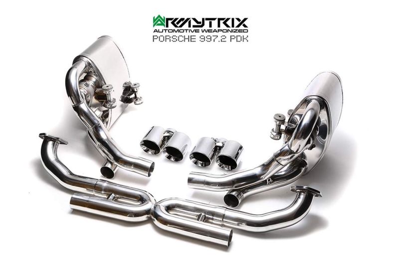 Porsche 911 Carrera 997.2 PDK 4/S/4S (2009-2012) valvetronic exhaust system - Armytrix Exhausts