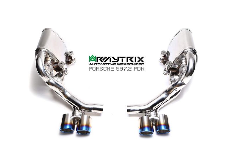 Porsche 911 Carrera 997.2 PDK 4/S/4S (2009-2012) valvetronic exhaust system - Armytrix Exhausts