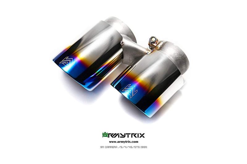 Porsche 911 Carrera 991.1 4/S/4S/GTS (2012-2015) valvetronic exhaust system - Armytrix Exhausts