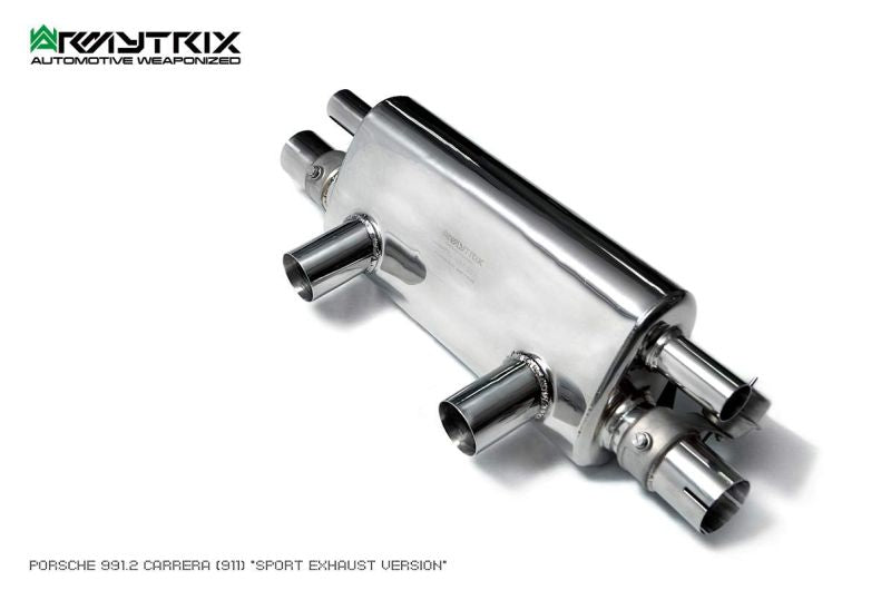 Porsche 911 Carrera 991.2 S /4 /4S /GTS (2016-2019) valvetronic exhaust system - Armytrix Exhausts