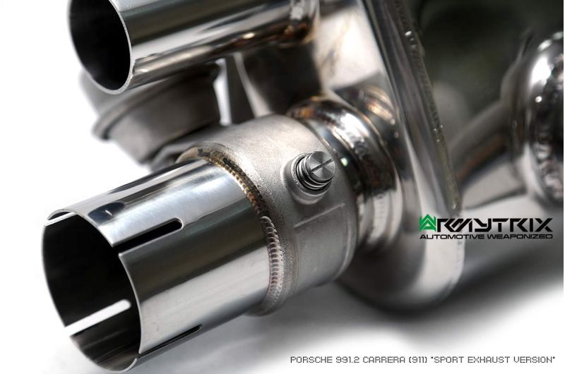 Porsche 911 Carrera 991.2 S /4 /4S /GTS (2016-2019) valvetronic exhaust system - Armytrix Exhausts