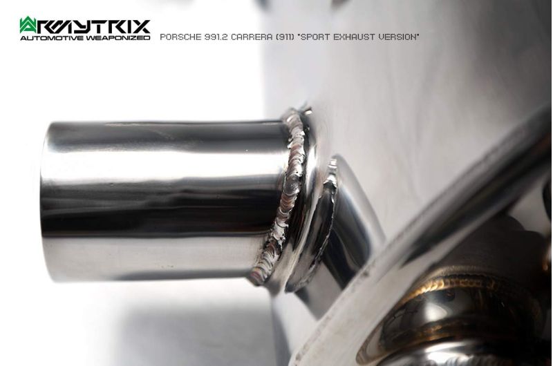 Porsche 911 Carrera 991.2 S /4 /4S /GTS (2016-2019) valvetronic exhaust system - Armytrix Exhausts
