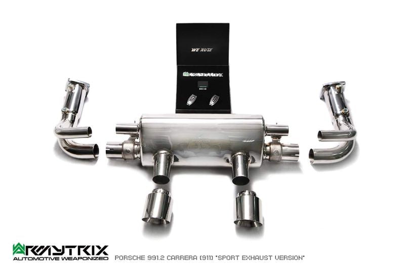 Porsche 911 Carrera 991.2 S /4 /4S /GTS (2016-2019) valvetronic exhaust system - Armytrix Exhausts