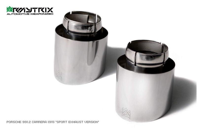 Porsche 911 Carrera 991.2 S /4 /4S /GTS (2016-2019) valvetronic exhaust system - Armytrix Exhausts