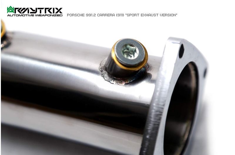 Porsche 911 Carrera 991.2 S /4 /4S /GTS (2016-2019) valvetronic exhaust system - Armytrix Exhausts