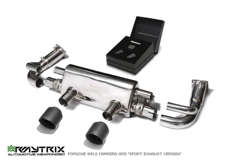 Porsche 911 Carrera 991.2 S /4 /4S /GTS (2016-2019) valvetronic exhaust system - Armytrix Exhausts