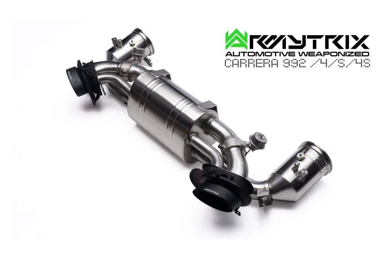 Convertisseurs catalytiques haute performance Armytrix 200 CPSI pour Porsche 911 Carrera 992 /4/S/4S (2019-présent)