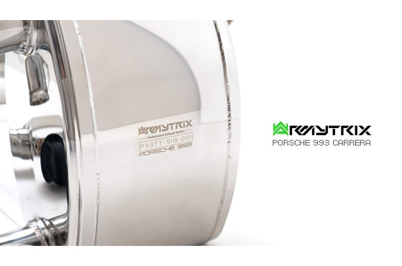 Porsche 911 Carrera 993 (1994-1998) valvetronic exhaust system - Armytrix Exhausts