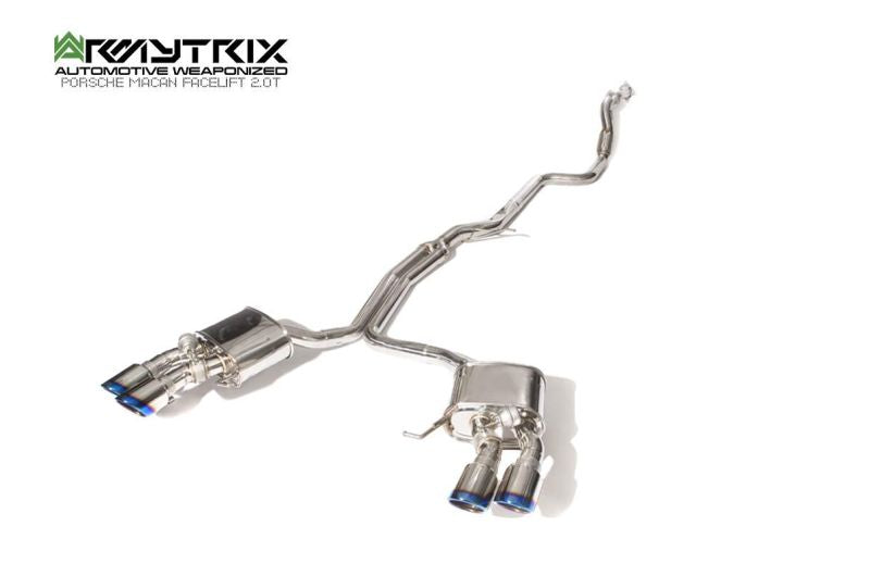 Porsche Macan 2.0 Turbo Facelift (2018-Present) valvetronic exhaust system - Armytrix Exhausts