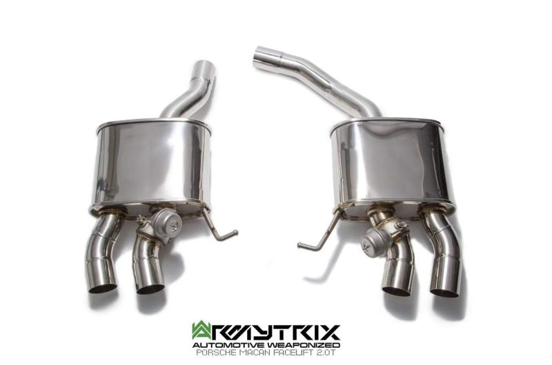 Porsche Macan 2.0 Turbo Facelift (2018-Present) valvetronic exhaust system - Armytrix Exhausts