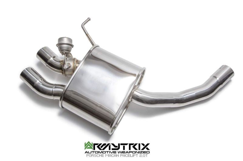 Porsche Macan 2.0 Turbo Facelift (2018-Present) valvetronic exhaust system - Armytrix Exhausts