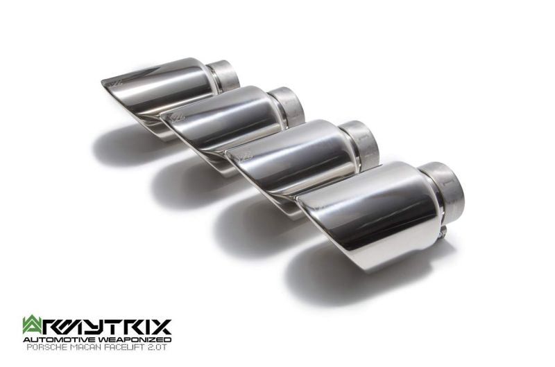 Porsche Macan 2.0 Turbo Facelift (2018-Present) valvetronic exhaust system - Armytrix Exhausts