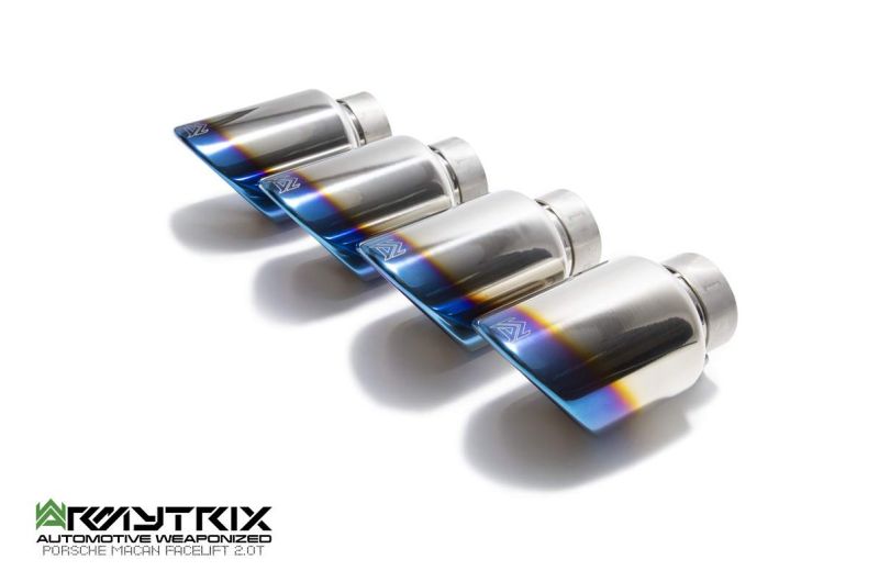 Porsche Macan 2.0 Turbo Facelift (2018-Present) valvetronic exhaust system - Armytrix Exhausts
