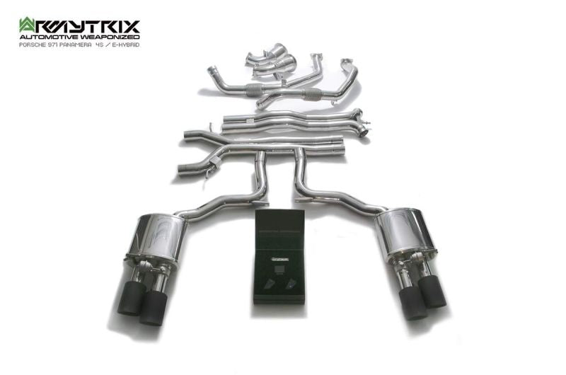 Porsche Panamera 971 4S 2.9L V6 Twin Turbo (2017-2024) valvetronic exhaust system - Armytrix Exhausts