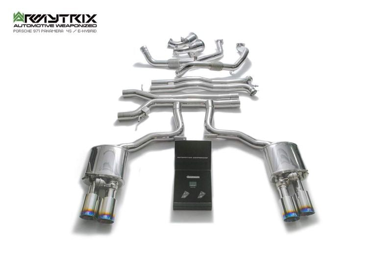 Porsche Panamera 971 4S 2.9L V6 Twin Turbo (2017-2024) valvetronic exhaust system - Armytrix Exhausts