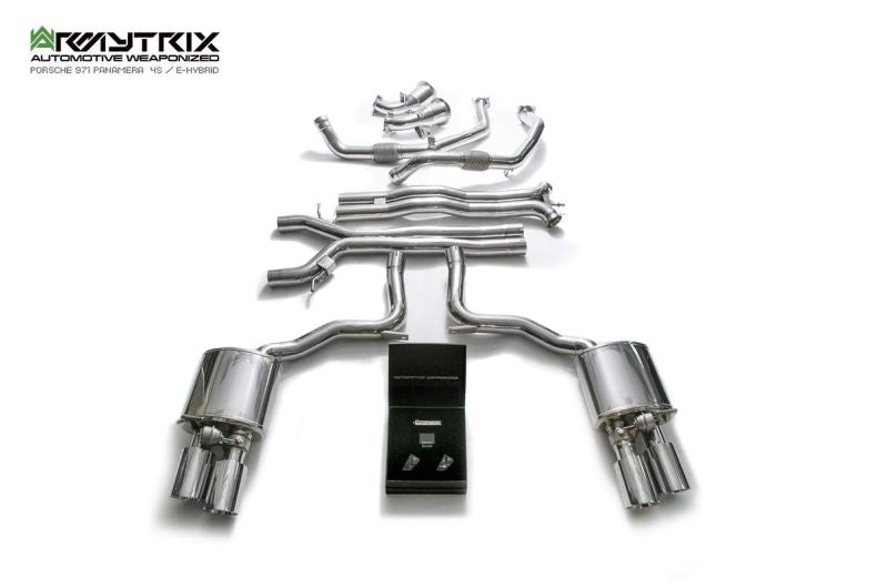 Porsche Panamera 971 4S 2.9L V6 Twin Turbo (2017-2024) valvetronic exhaust system - Armytrix Exhausts