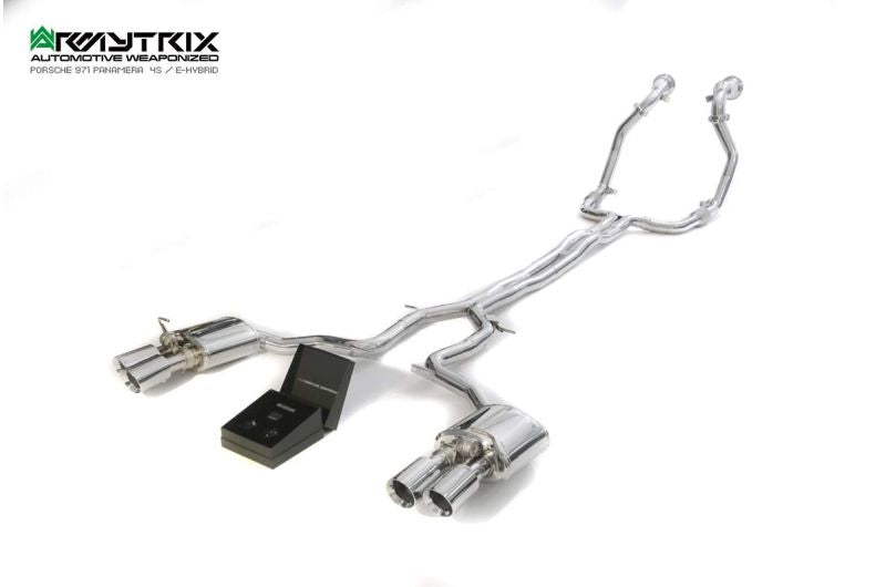 Porsche Panamera 971 4S 2.9L V6 Twin Turbo (2017-2024) valvetronic exhaust system - Armytrix Exhausts