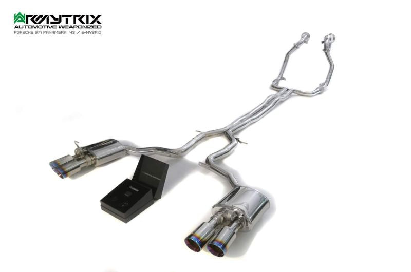 Porsche Panamera 971 4S 2.9L V6 Twin Turbo (2017-2024) valvetronic exhaust system - Armytrix Exhausts